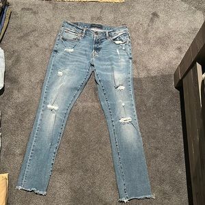 Aeropostale Skinny Ripped Jeans